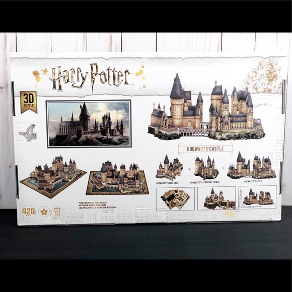 4D Cityscape Toys Harry Potter Hogwarts Castle 3d Puzzle 428pc New